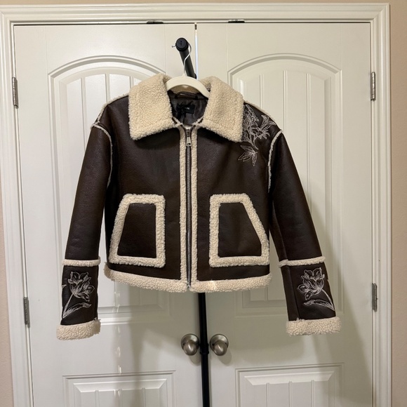 Free People x Driftwood Silas Shearling Jacket | *NWT* - Picture 3 of 5